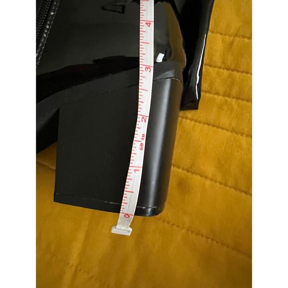 Lemonade Womens Size 8.5 Above Knee/Thigh Gothic 3 Inch Heel Boot 1/4 Side Zip - Picture 11 of 14